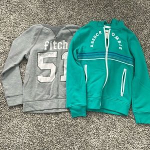 Abercombie Kids Sweatshirt Bundle.  Size 7/8
